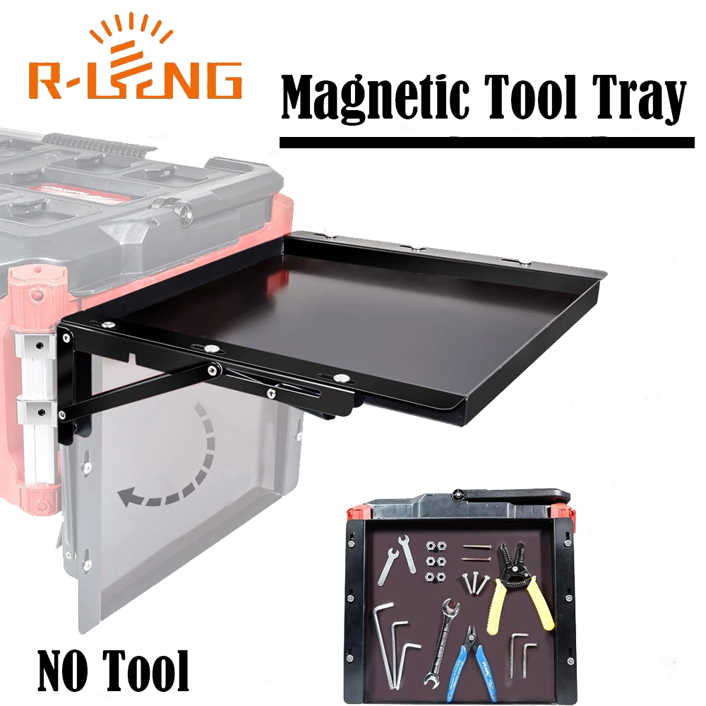 Power Tools Tool Box - Klappbarer Magnetischer Tisch, Passend für Milwaukee
