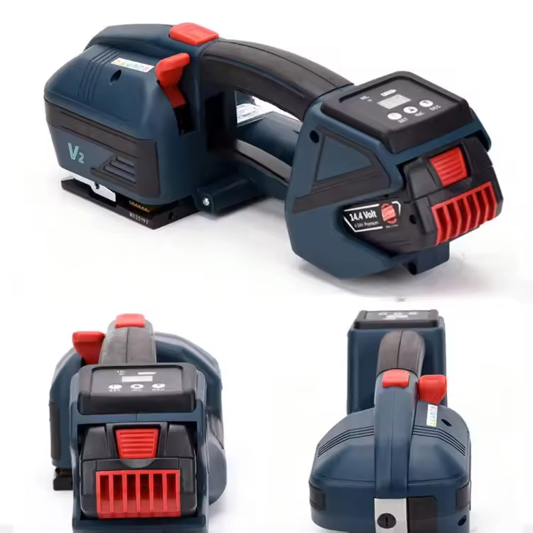Power Tools Hand Held - Fabrikverkauf: Akkubetriebene elektrische Hand-Umreifungsmaschine für PET/PP-Bänder