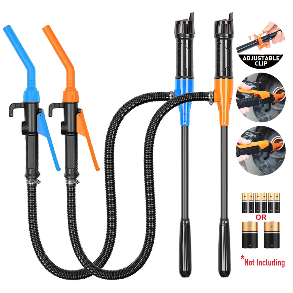 Power Tools China - Elektrische Ölpumpe, Handgeführte Siphon-Flüssigkeitstransferpumpe, 2,4 Gallonen