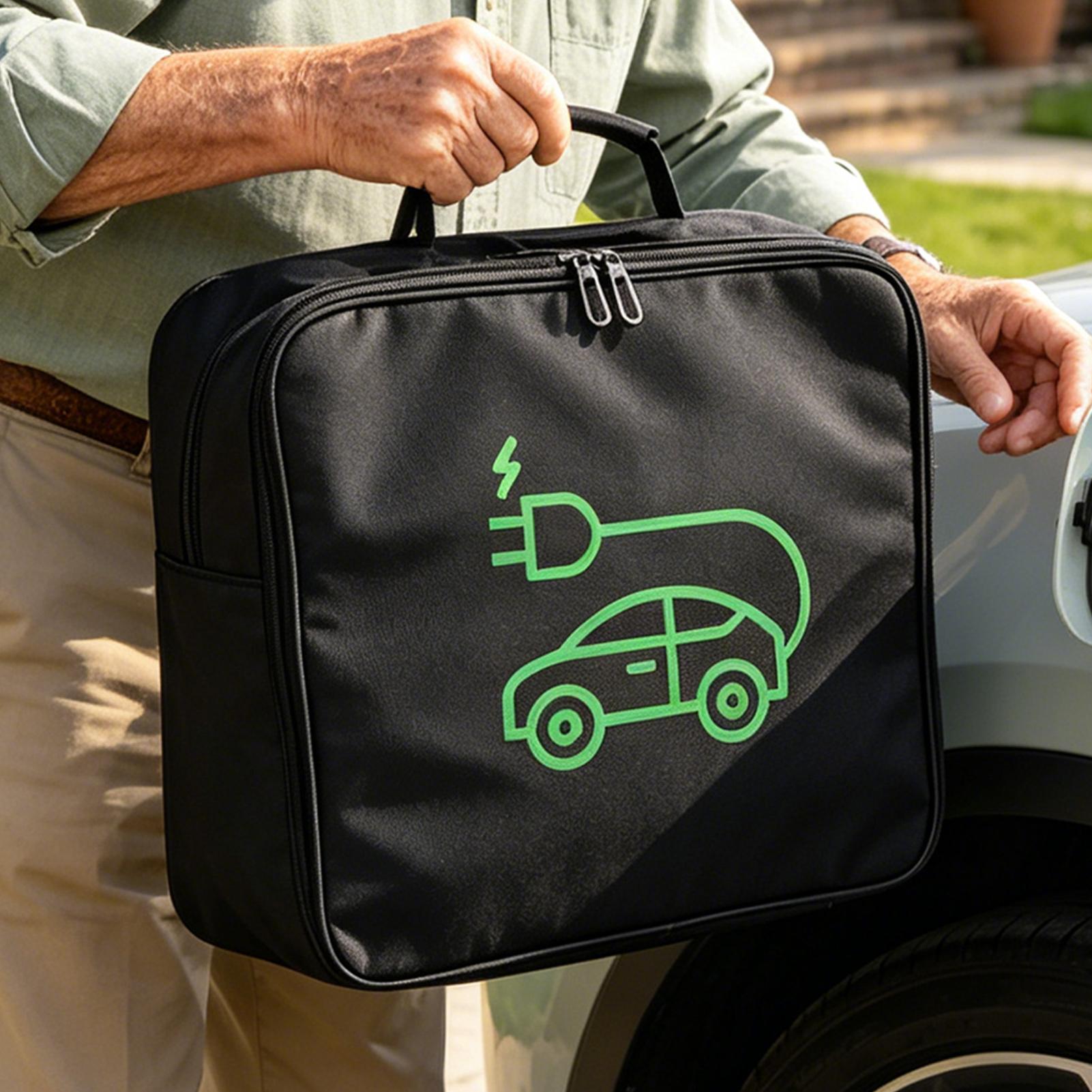 Bag Power Tools - Oxford-Stofftasche für EV-Ladekabel, tragbare Aufbewahrungstasche für