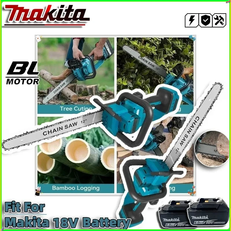 Einhell Power X Tools - Makita 18V 2200W Tragbare Kettensäge Bürstenlose