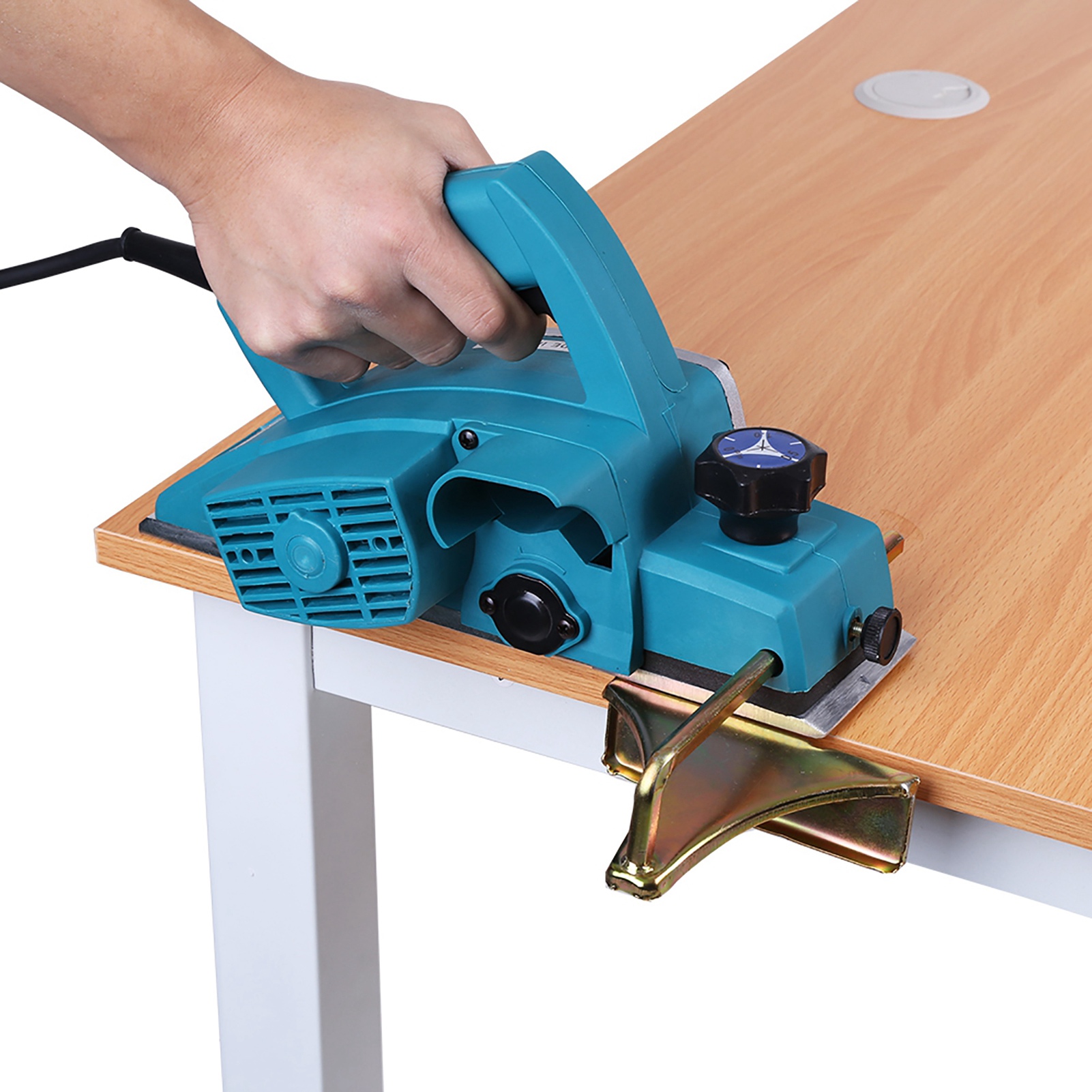 Planer Handheld Electric - Tragbarer Elektrischer Holzhobel Handgehaltenes Holzbearbeitungswerkzeug für