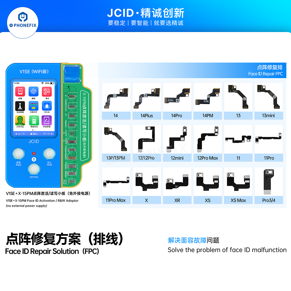 Bag Power Tools - Jcid v1se dot matrix flex kabel