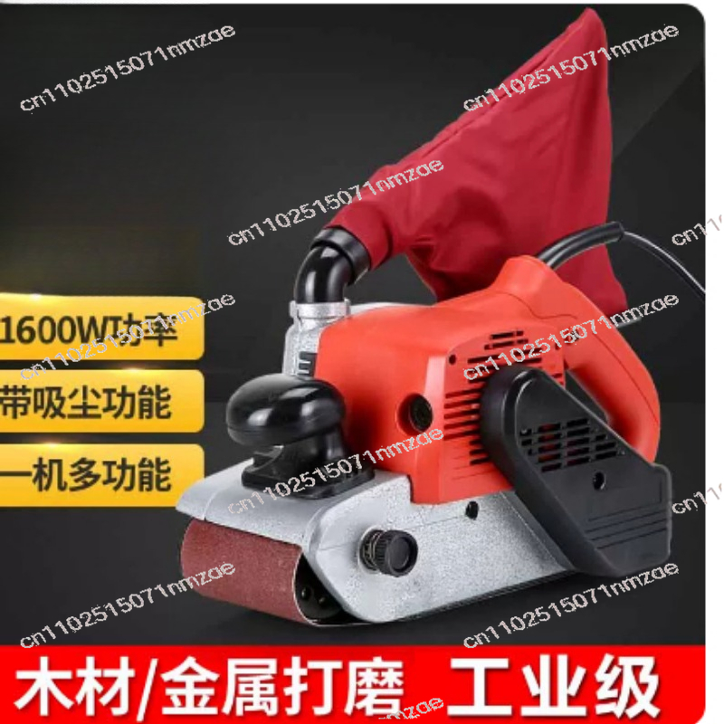 Belt Sander Portable - Haushalts-Schleifpapiermaschine für Holzbearbeitung Tragbarer 4-Zoll-Bandschleifer, Hochleistungs-Bandschleifer