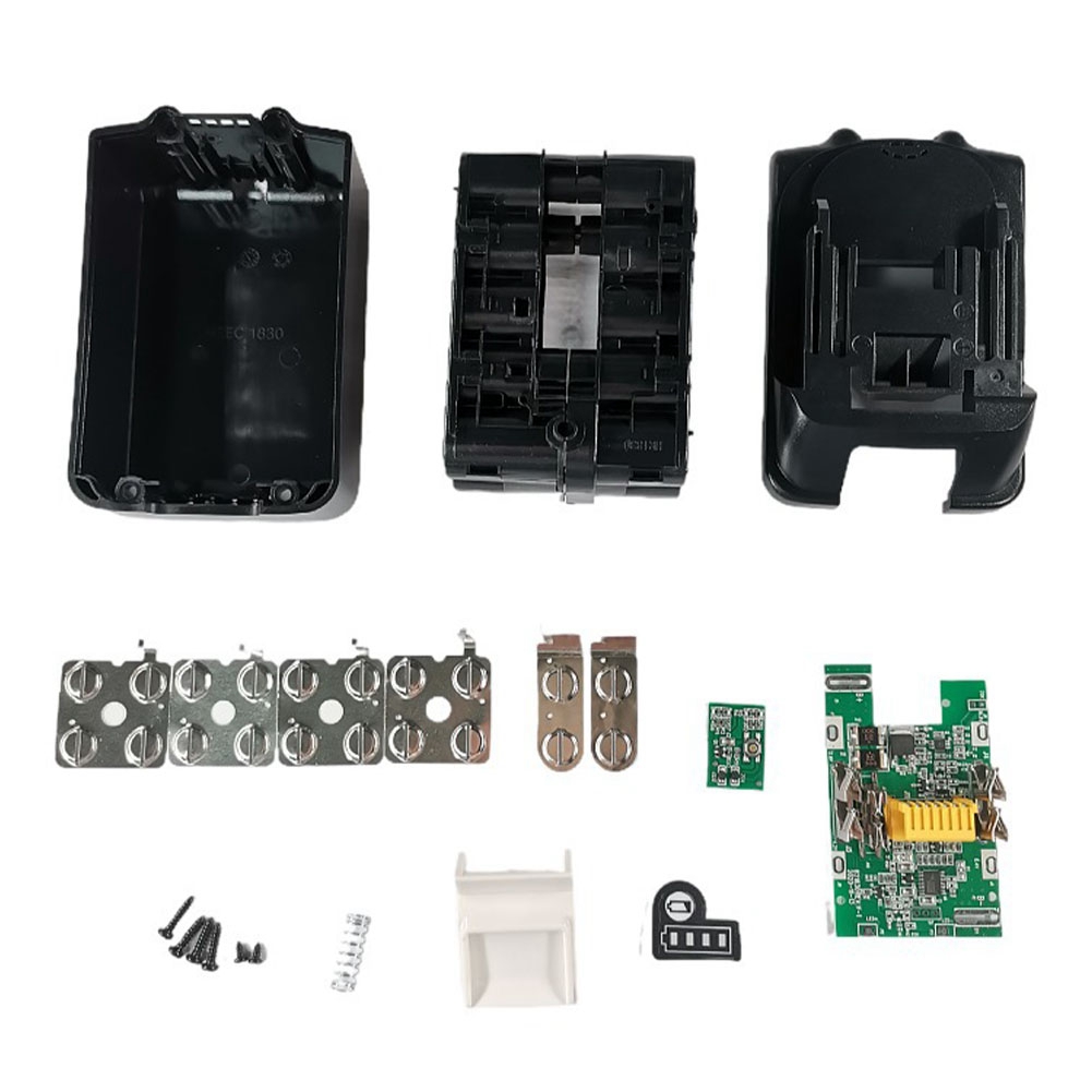 Power Tools Battery - A62X Batterie-Kunststoffgehäuse PCB-Ladeplatinen-Kit für Makita 18V