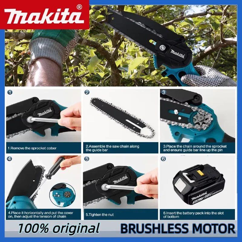 Makita 6 Zoll Kettensäge 18V E – Power Tools Hand Held Bewertung und Preis