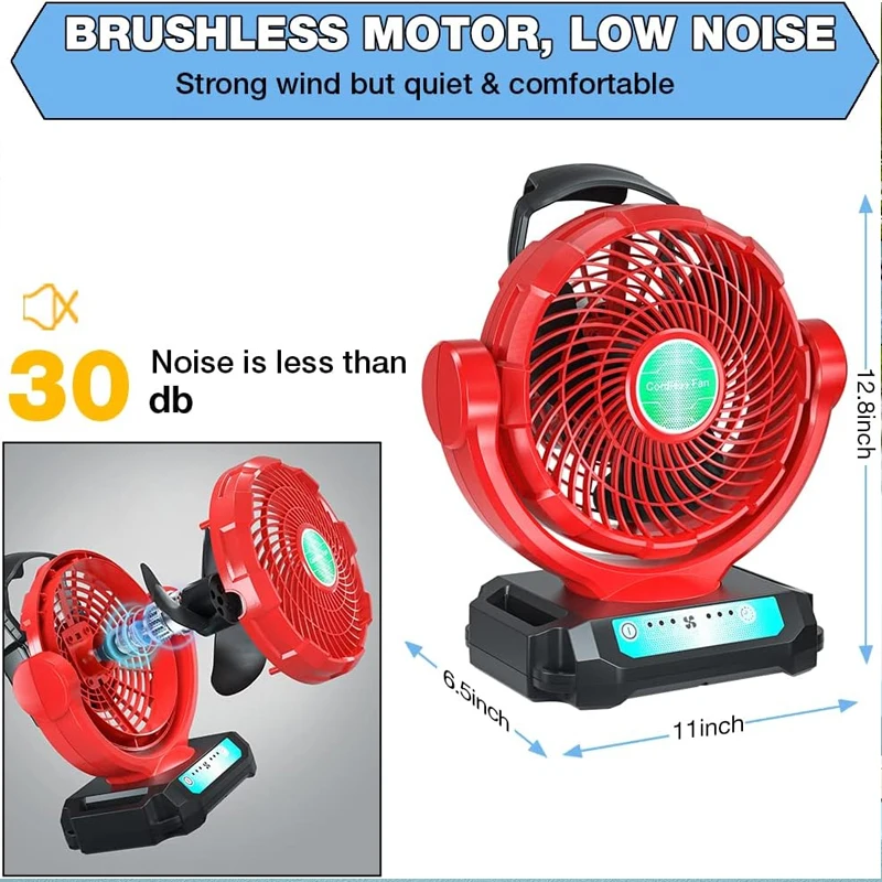 Akku-Ventilator für Milwaukee, – Power Tools In Construction Bewertung und Preis