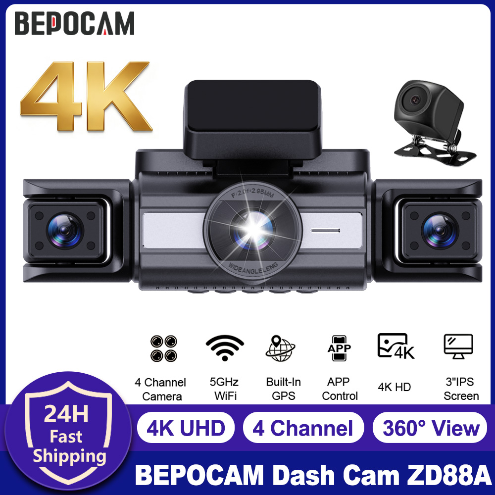 BEPOCAM 4-Kanal Dashcam 4K Fro – Power Tools China Bewertung und Preis