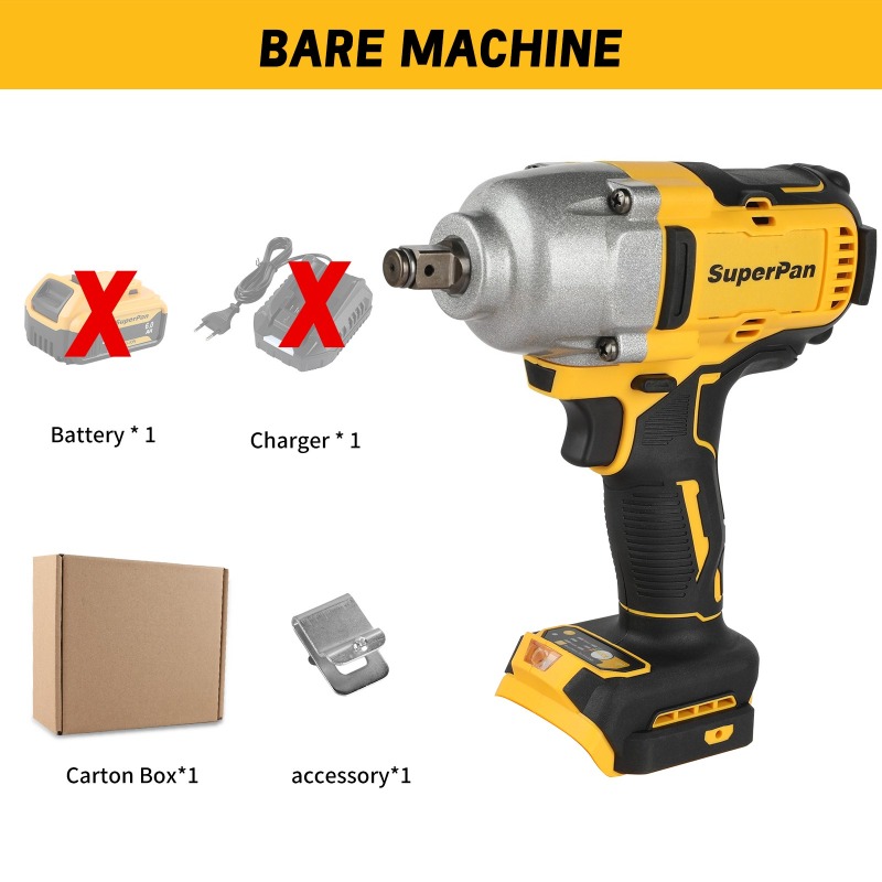 Bürstenloser Akku-Schlagschrau – Power Tools In Construction Bewertung und Preis