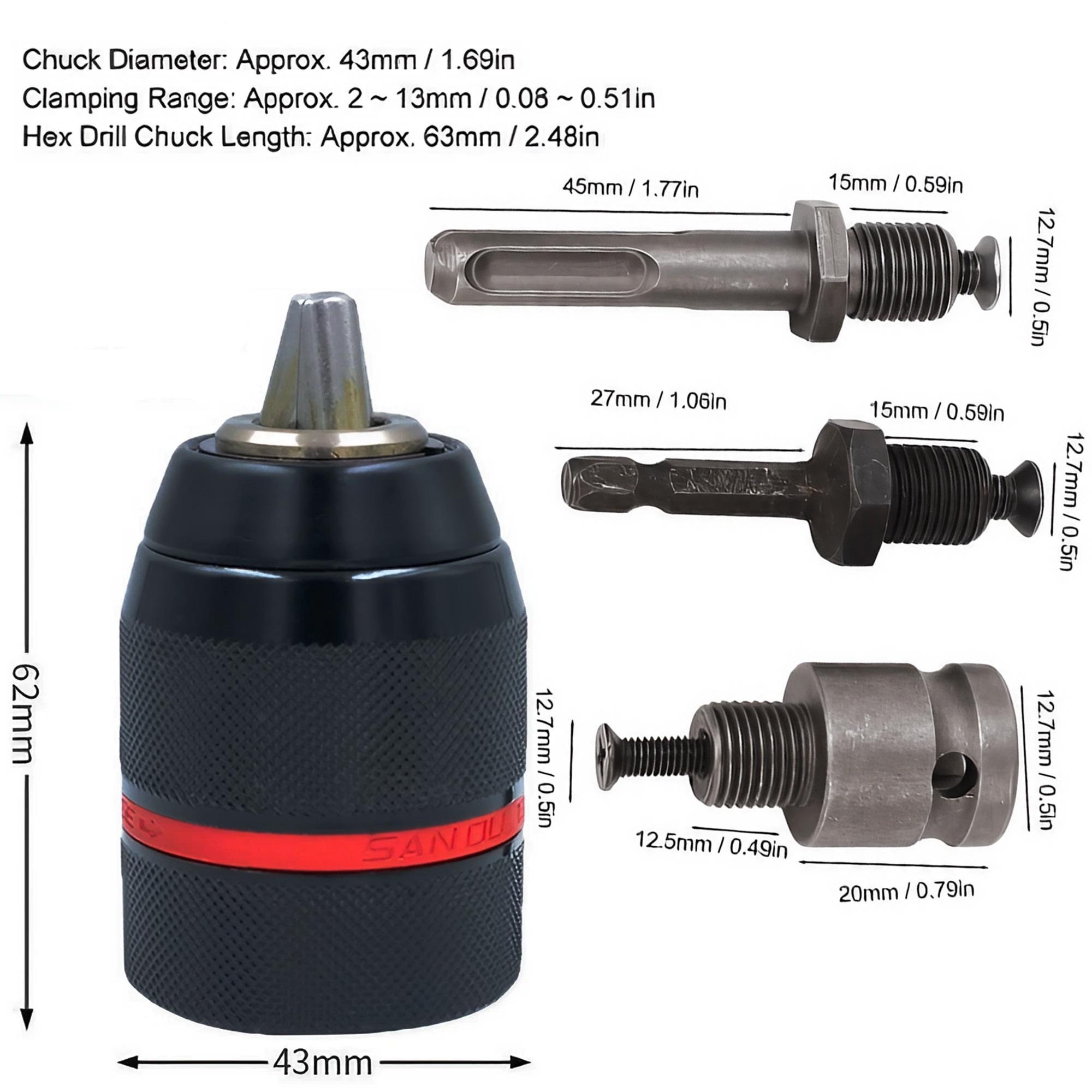 Schlüsselloses Bohrfutter, Hoc – Power Tools Plus Bewertung und Preis