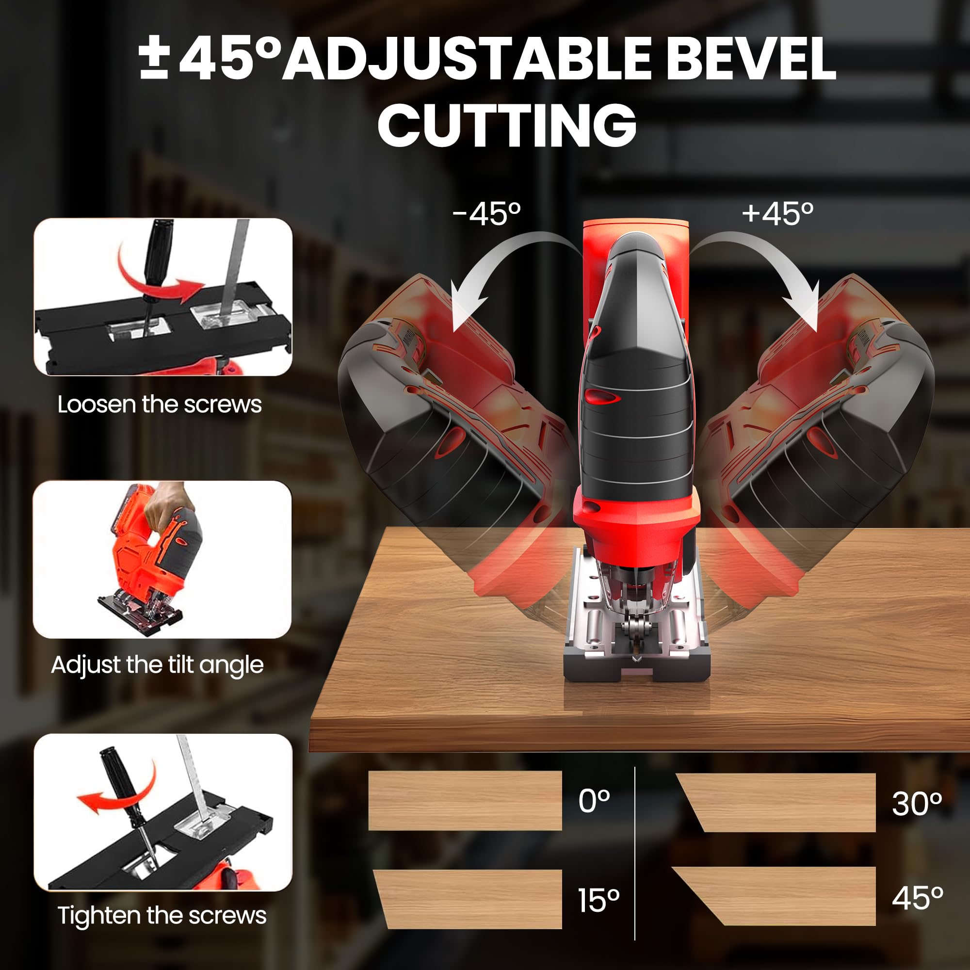 Kabellose Stichsäge, tragbare  – Power Tools Milwaukee Bewertung und Preis