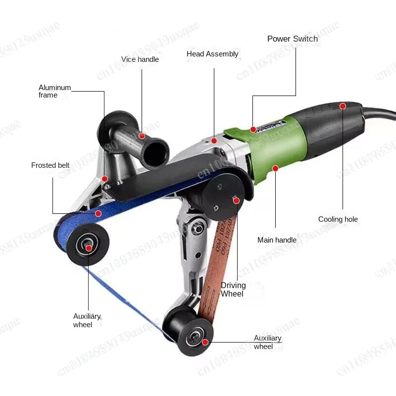 Handgehaltener Rohrschleifer m – Belt Sander Portable Bewertung und Preis