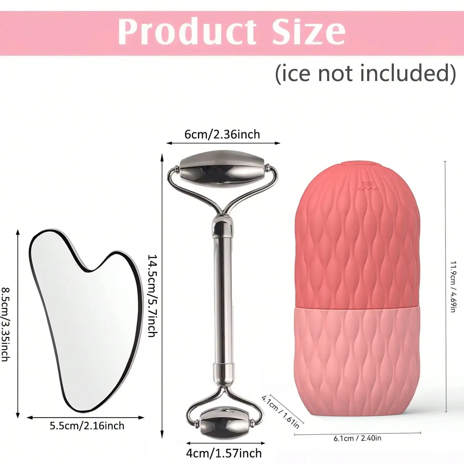 Eisroller & Edelstahl Gua Sha  – Kit Power Tools Bewertung und Preis