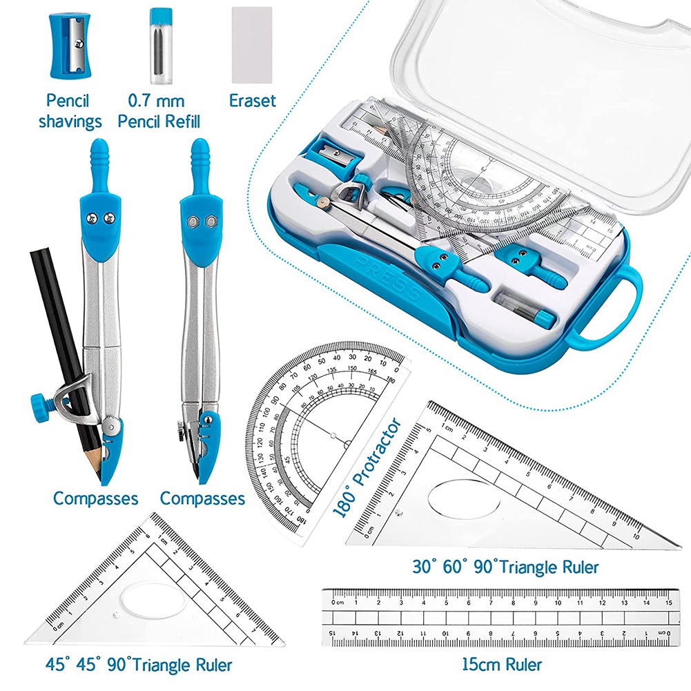 Neues Sidegeometrie-Set, 10-te – Power Tools Drawing Bewertung und Preis