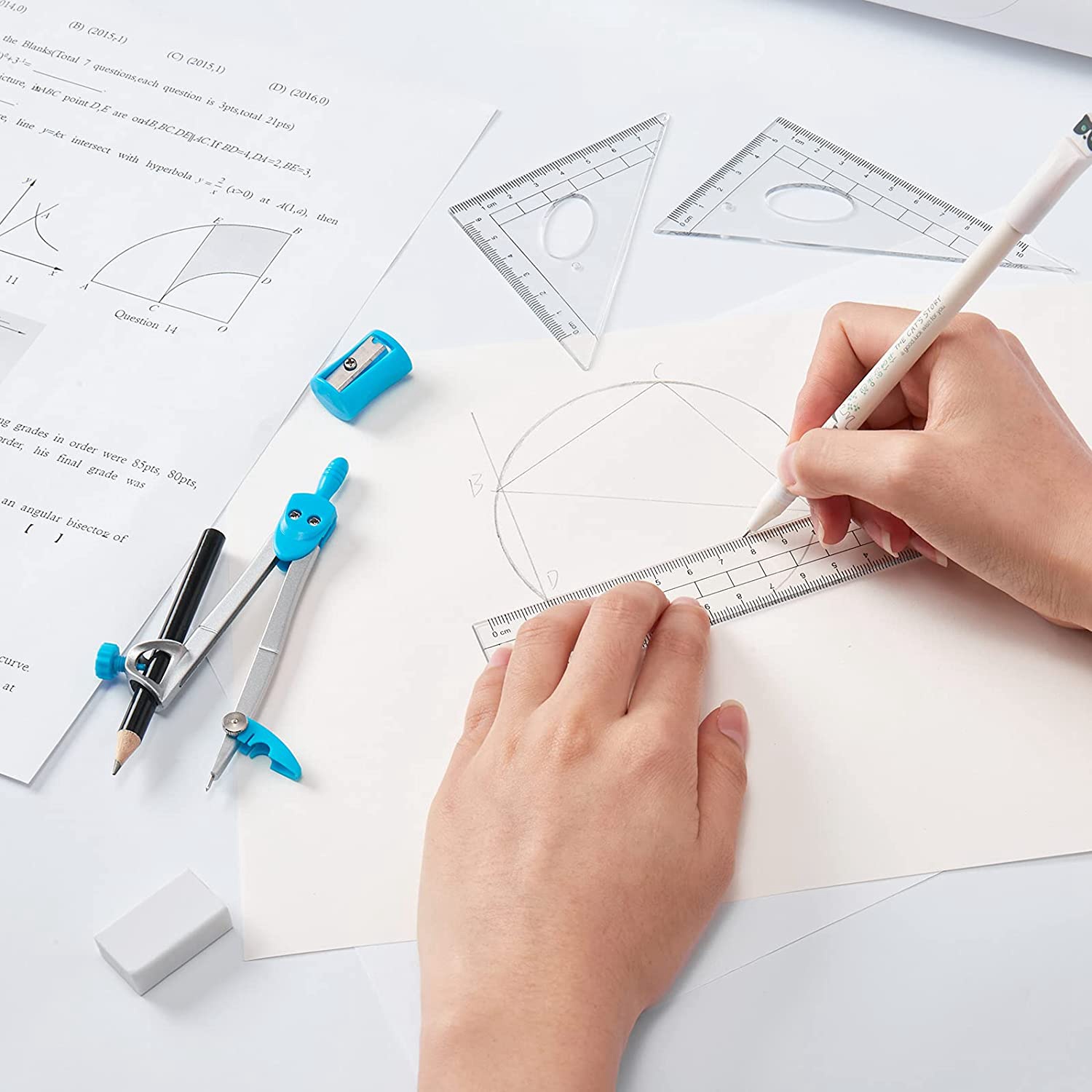 Neues Sidegeometrie-Set, 10-te – Power Tools Drawing Bewertung und Preis